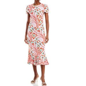 RHODE Lulani Dress in Lago Vine